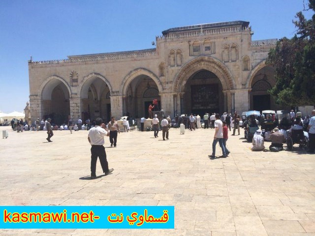 مواجهات في باحات الاقصى  وشوارع القدس في الجمعه الحزينة  